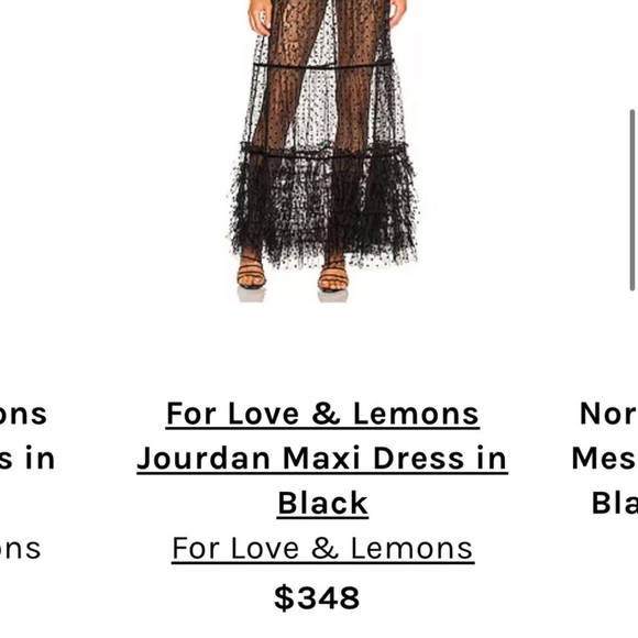 For love and lemons jourdan maxi dress - Picture 2 of 8